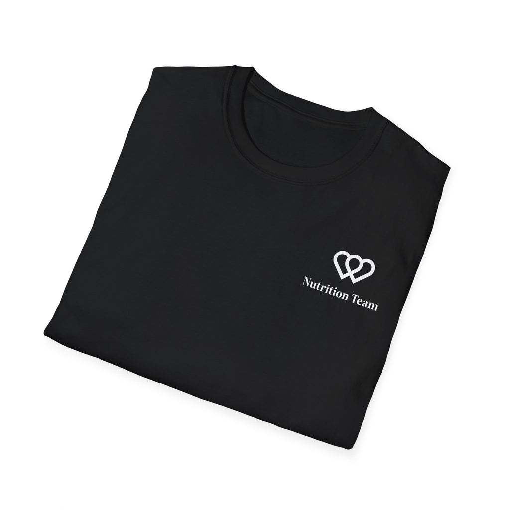 Nutrition Team T-Shirt — Heart Logo 'within' Back