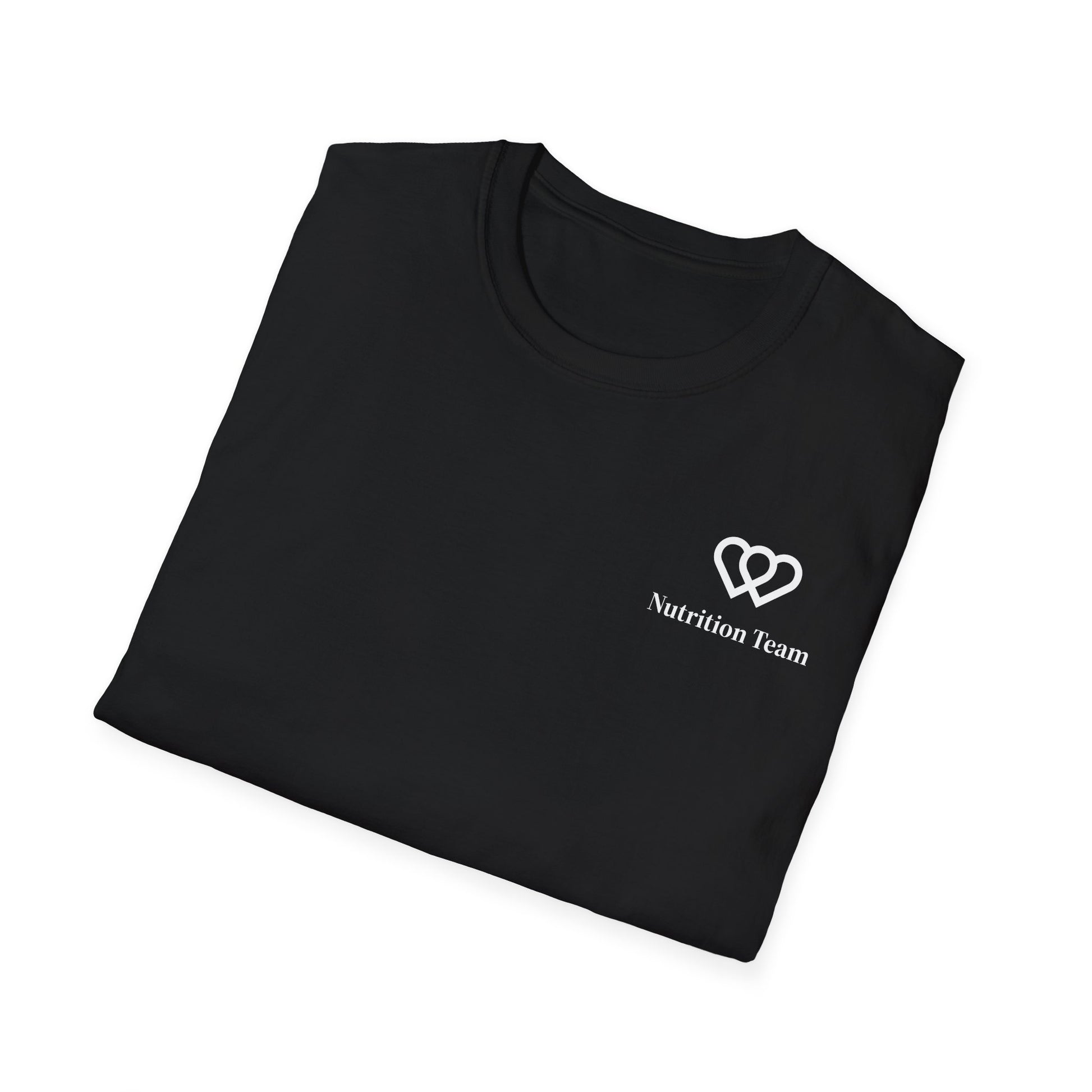 Nutrition Team T-Shirt — Heart Logo 'within' Back