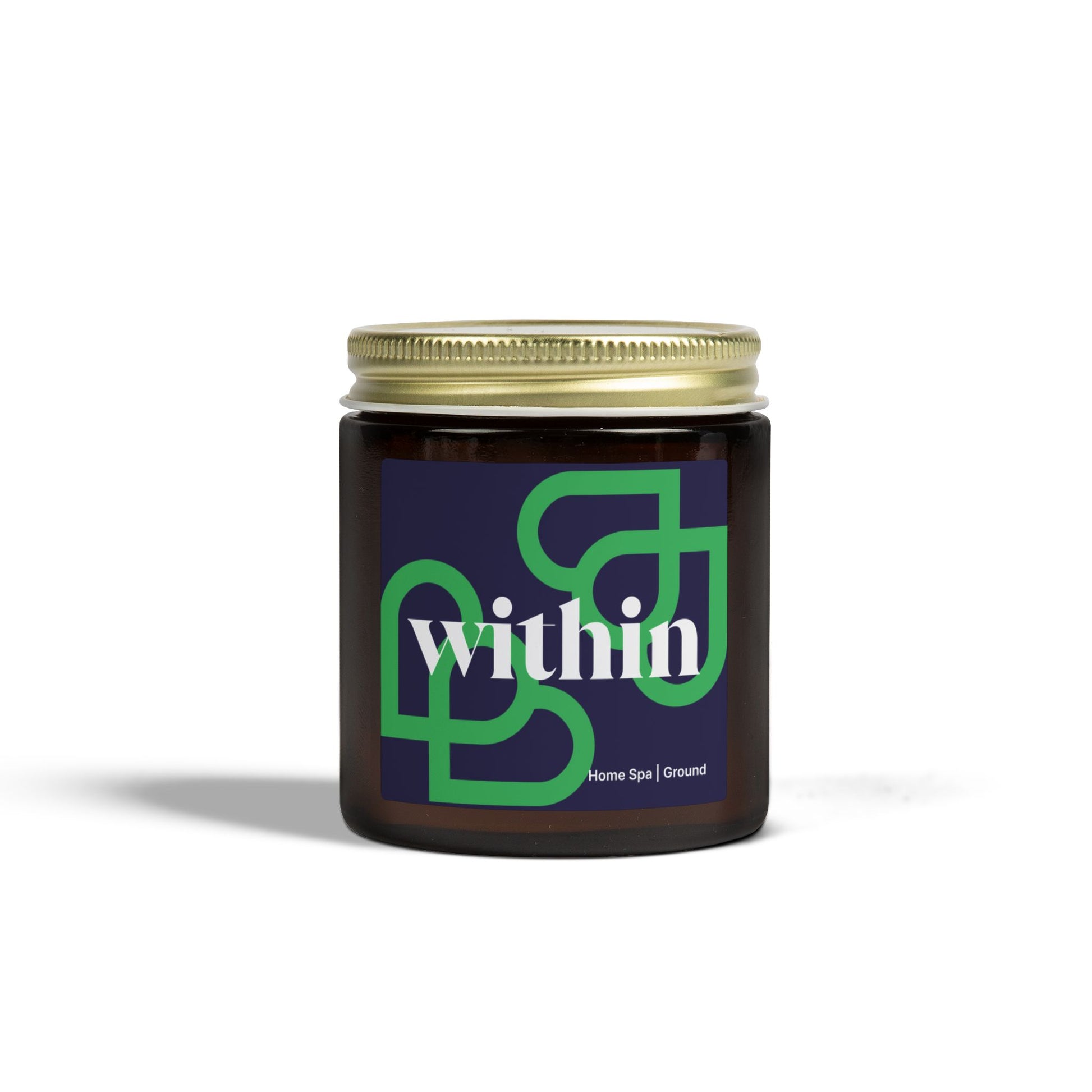 Scented Candle | Grounded Collection | Coconut Apricot Wax (4oz, 9oz)