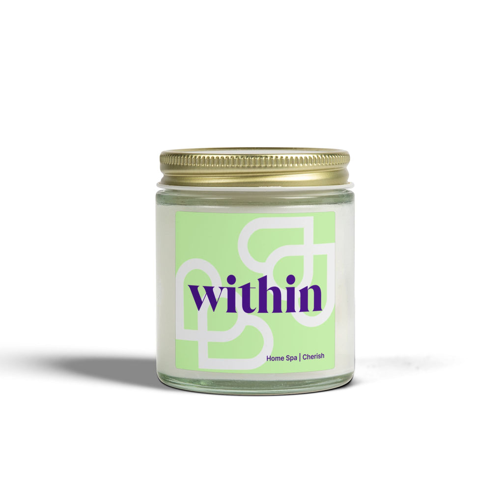 Scented Candle | Cherished Collection | Coconut Apricot Wax (4oz, 9oz)