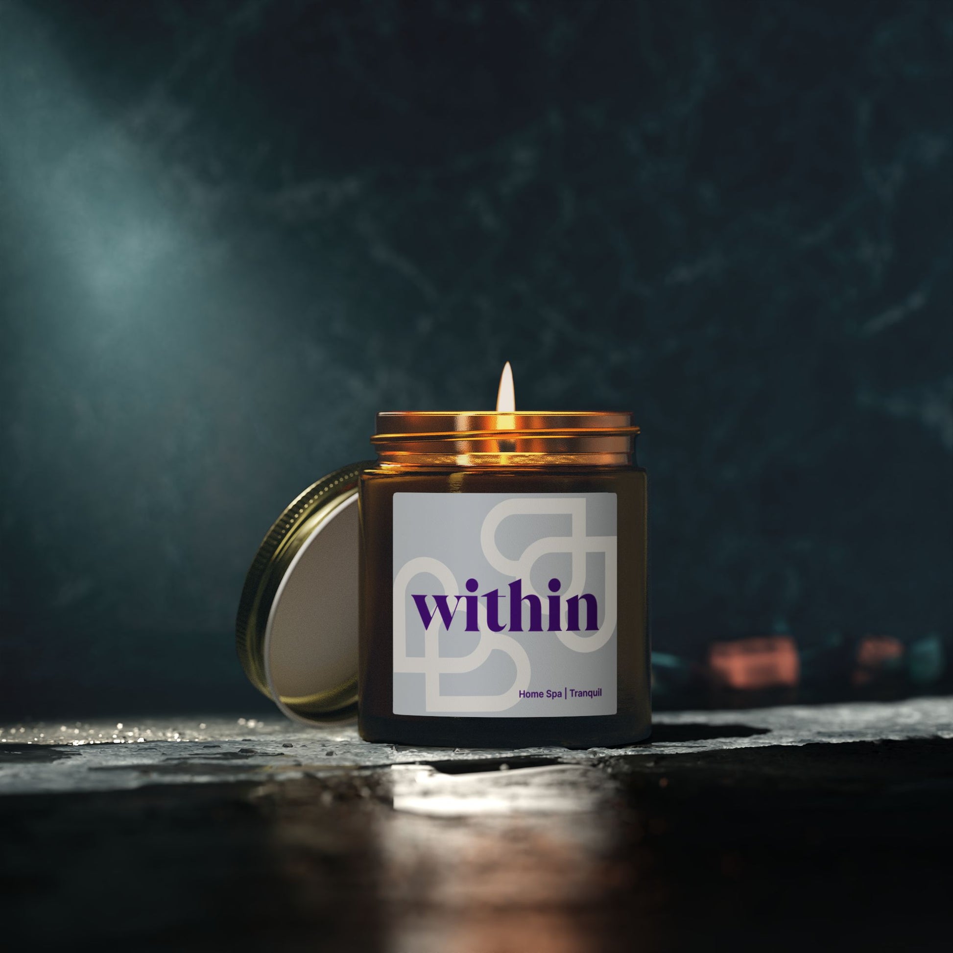 Scented Candle | Tranquility Collection | Coconut Apricot Wax (4oz, 9oz)