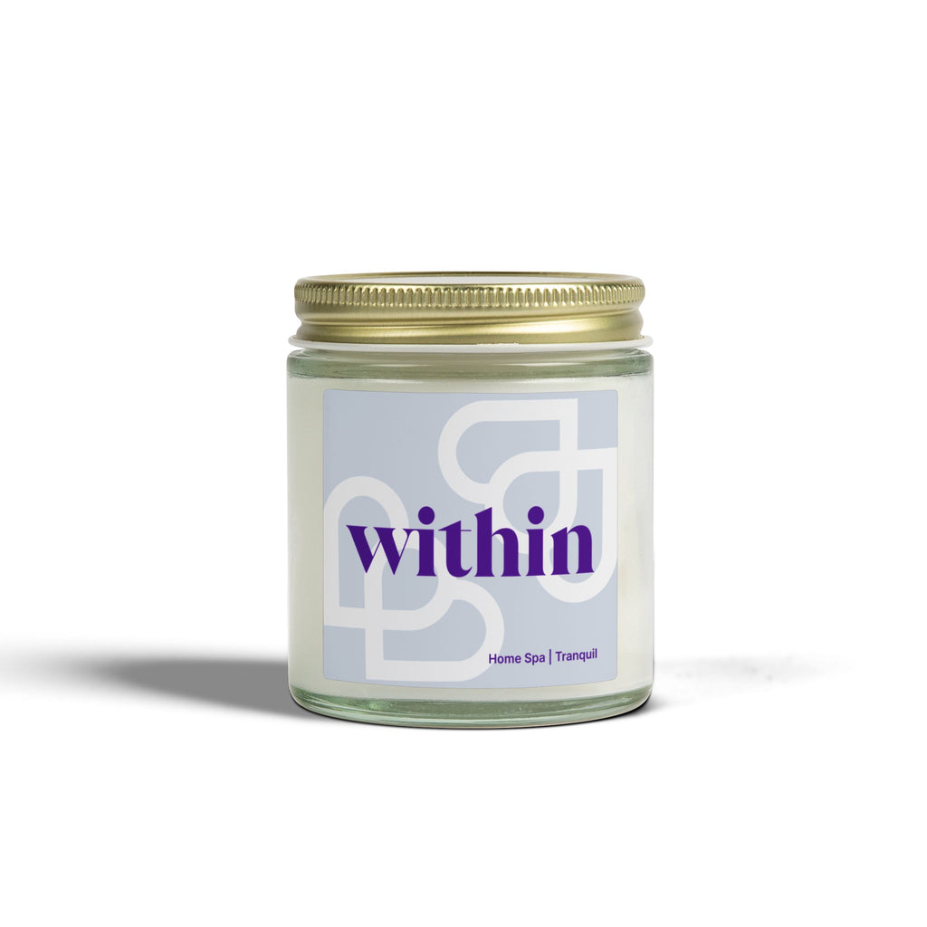 Scented Candle | Tranquility Collection | Coconut Apricot Wax (4oz, 9oz)