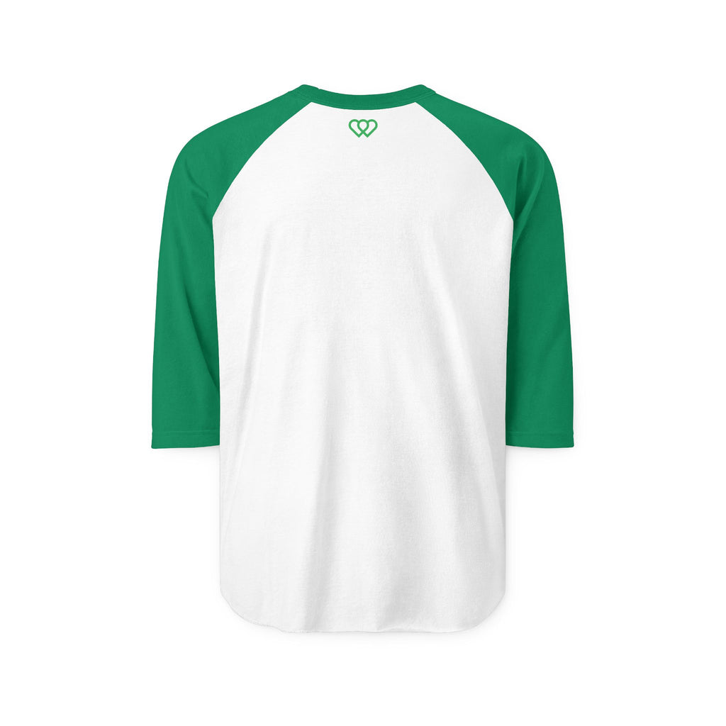 Unisex Three-Quarter Sleeve Raglan Shirt