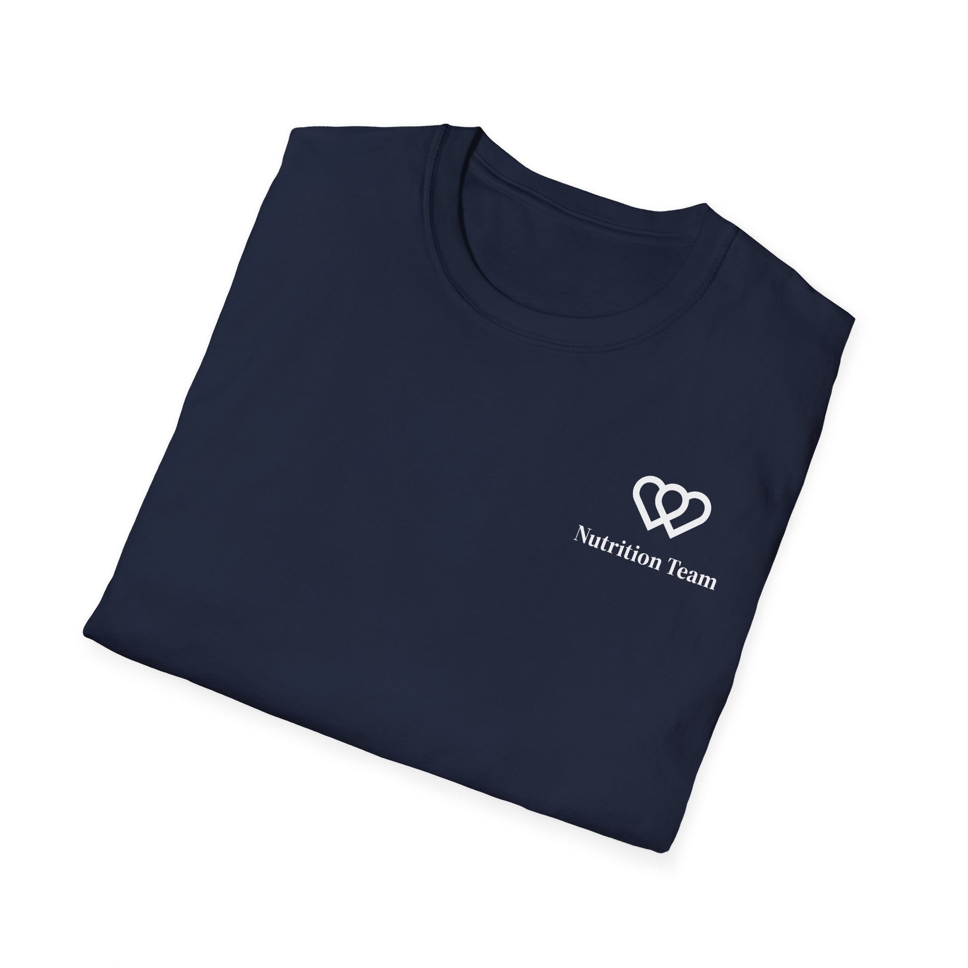 Nutrition Team T-Shirt — Heart Logo 'within' Back