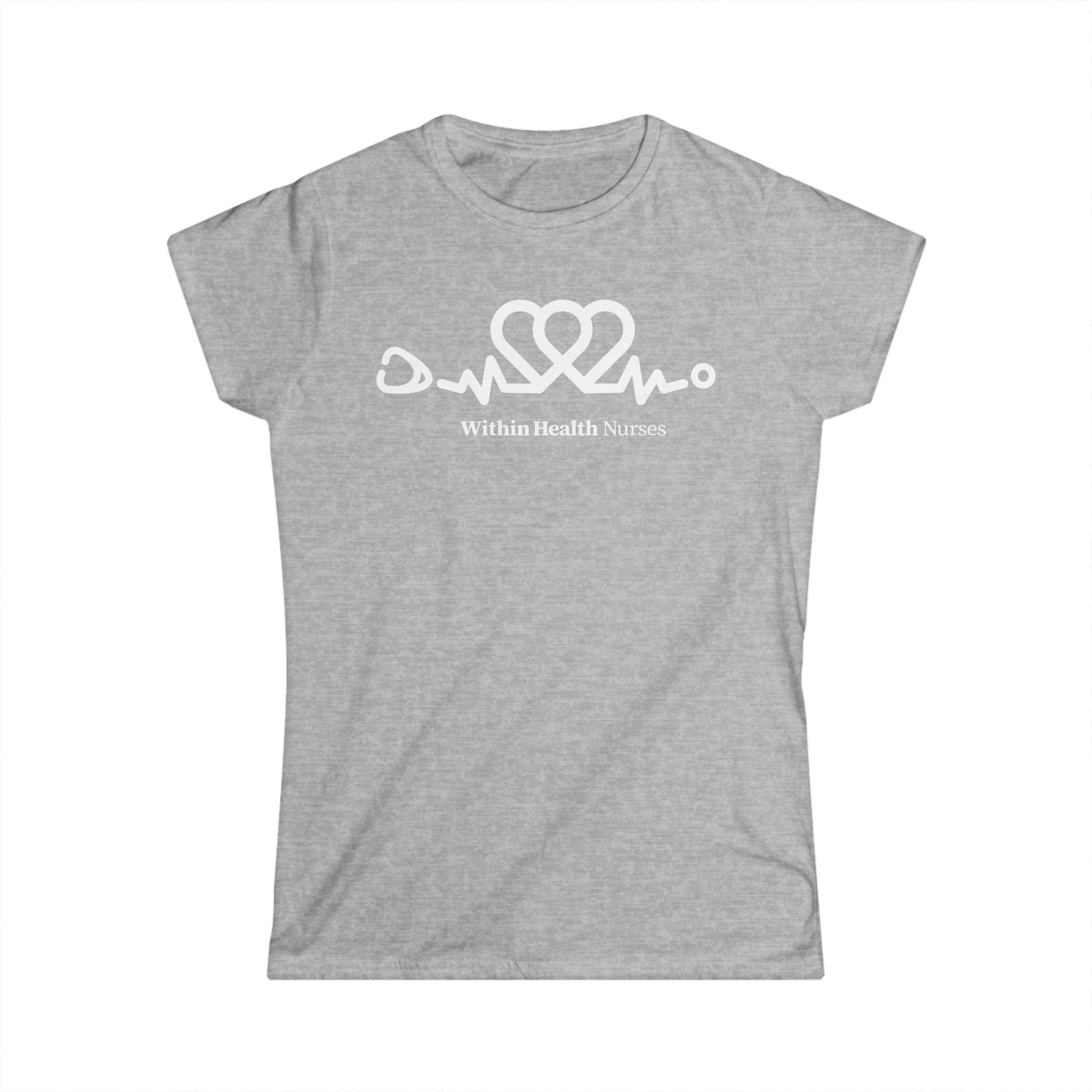 Nurse Heartbeat Tee — Within Health Nurses Graphic T‑Shirt