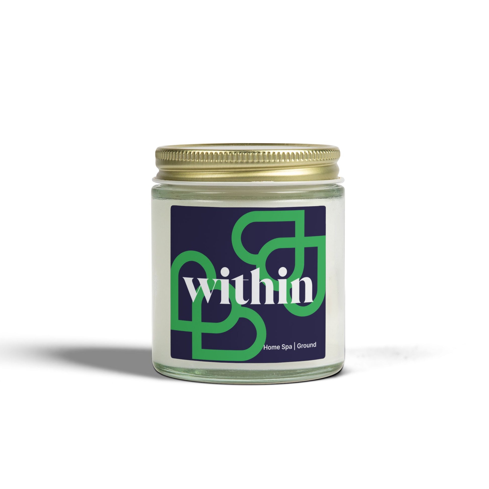 Scented Candle | Grounded Collection | Coconut Apricot Wax (4oz, 9oz)