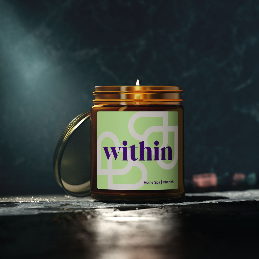 Scented Candle | Cherished Collection | Coconut Apricot Wax (4oz, 9oz)