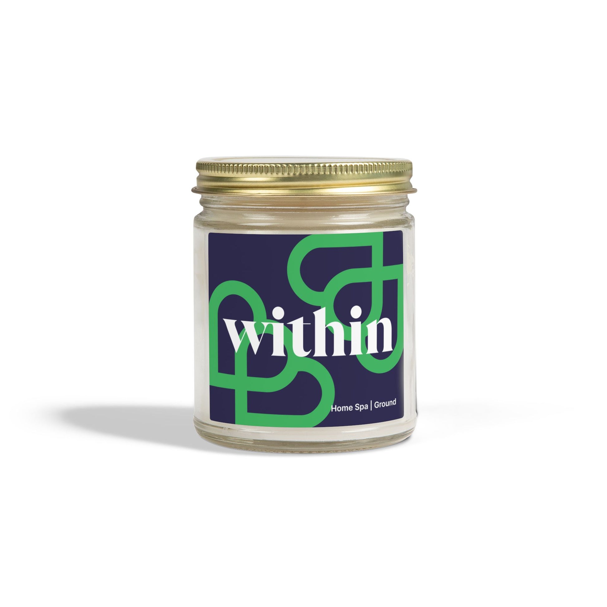 Scented Candle | Grounded Collection | Coconut Apricot Wax (4oz, 9oz)