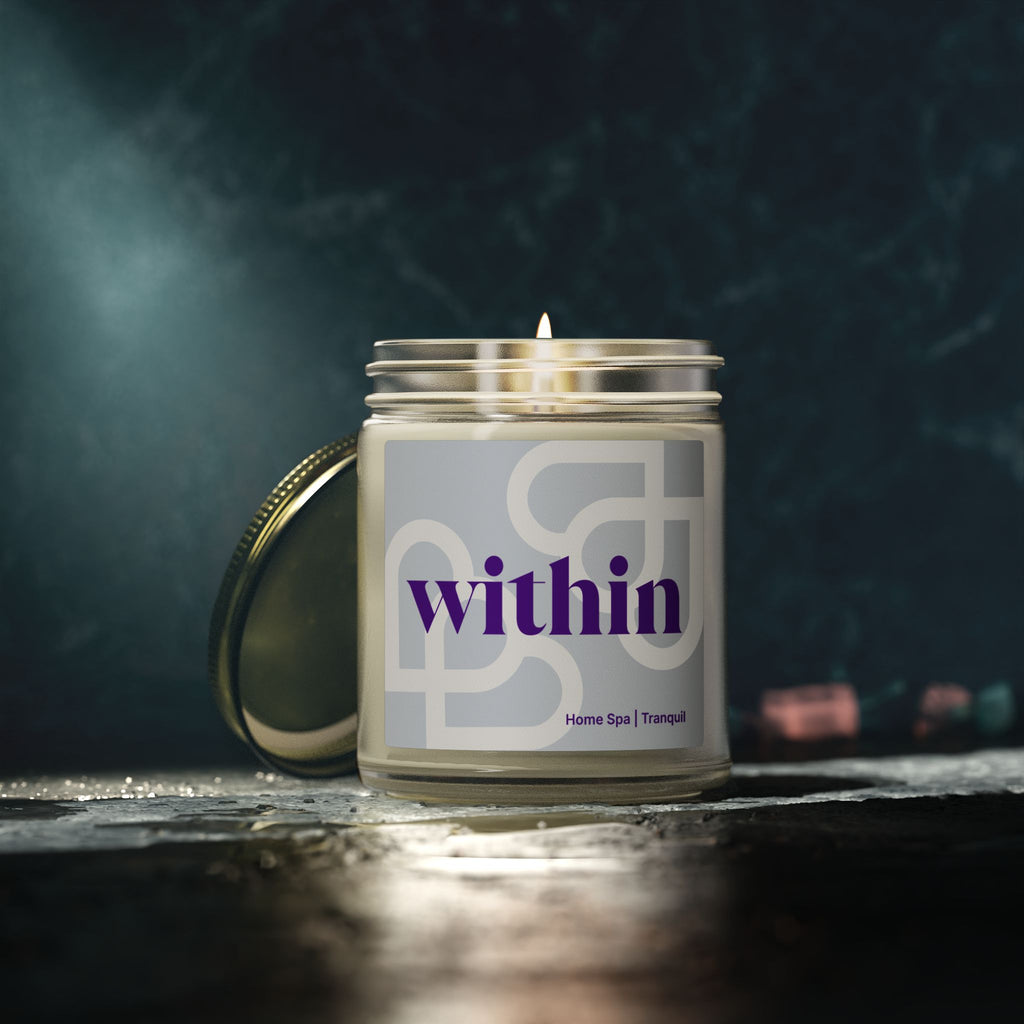 Scented Candle | Tranquility Collection | Coconut Apricot Wax (4oz, 9oz)