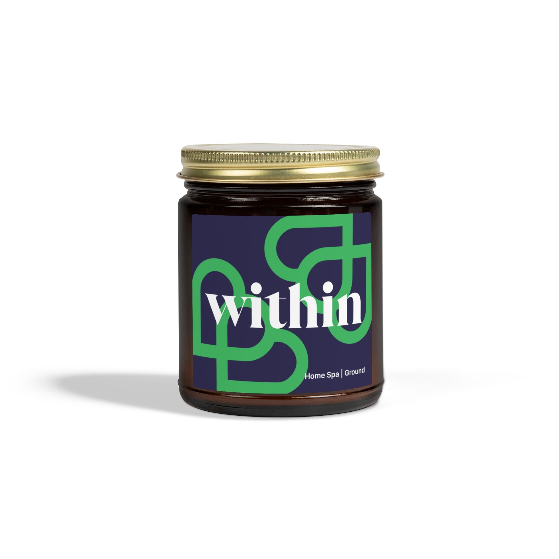 Scented Candle | Grounded Collection | Coconut Apricot Wax (4oz, 9oz)