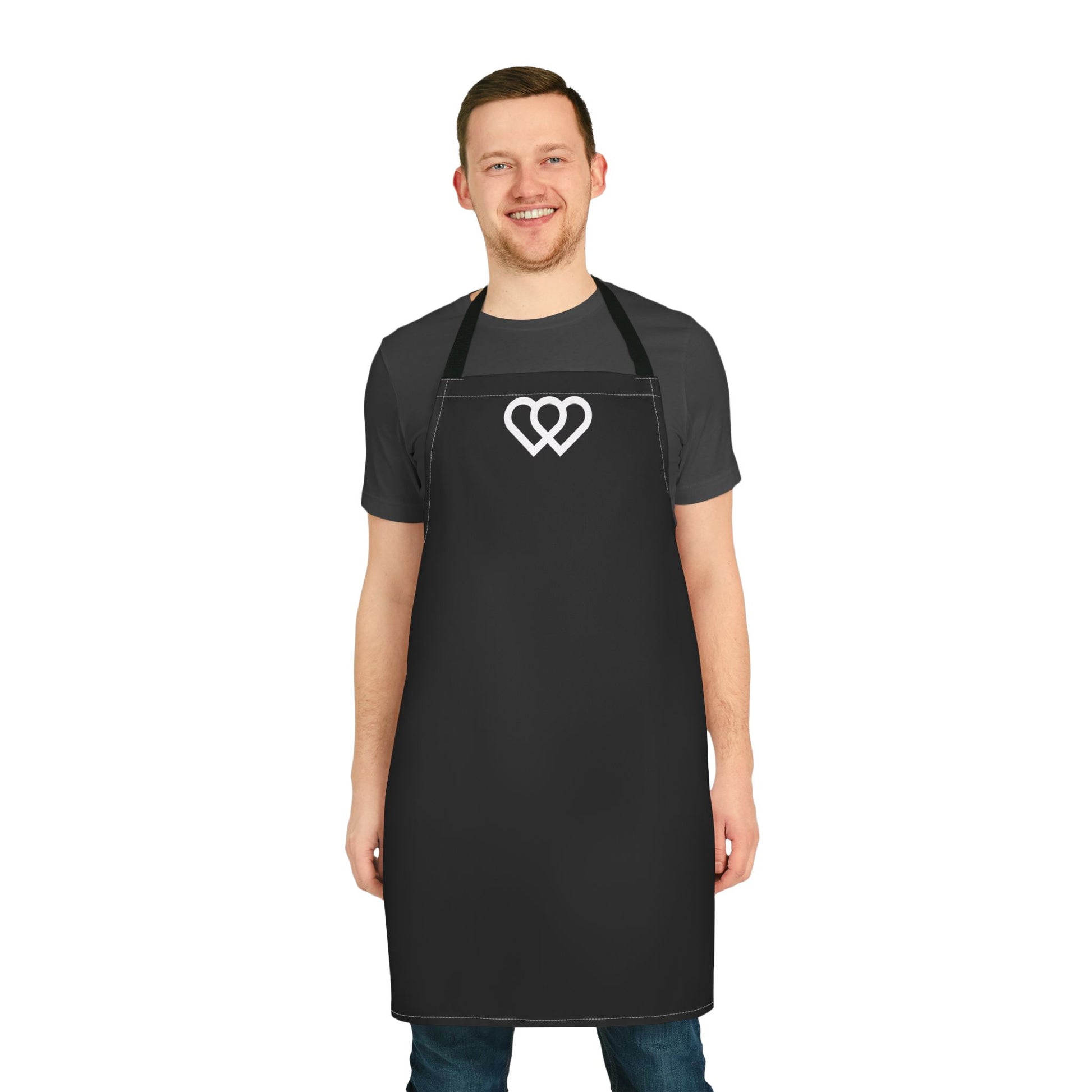 Heartfelt Kitchen Apron, Chef Gift, Cooking Apron for Home Chefs, Unique Gift for Holidays, 5-Color Straps