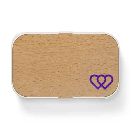 Bento Lunch Box with Heart Design | Eco-Friendly Meal Container for Kids & Adults, Perfect for School, Work, picnics, and Gifts