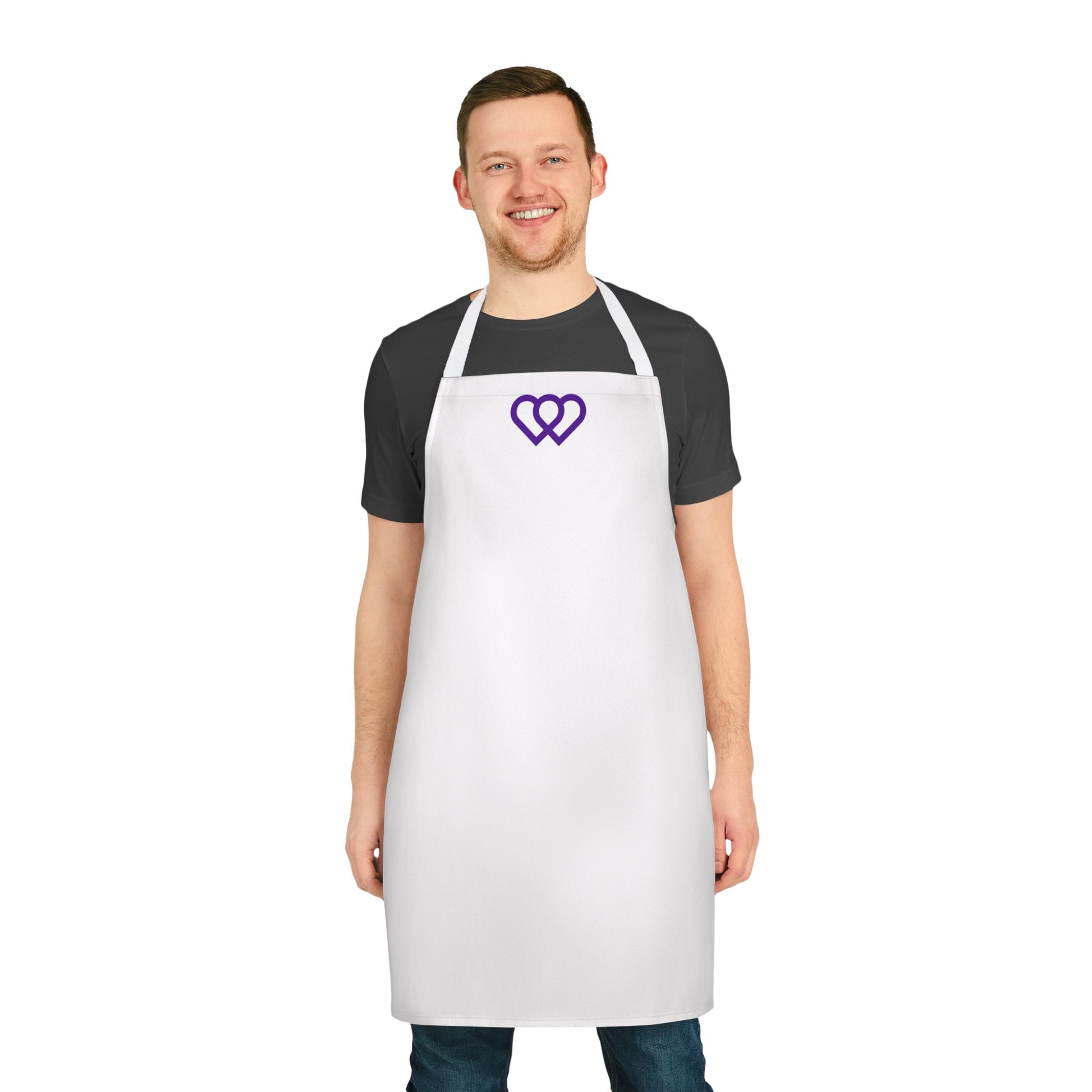 Heartfelt Kitchen Apron, Chef Gift, Cooking Apron for Home Chefs, Unique Gift for Holidays, 5-Color Straps